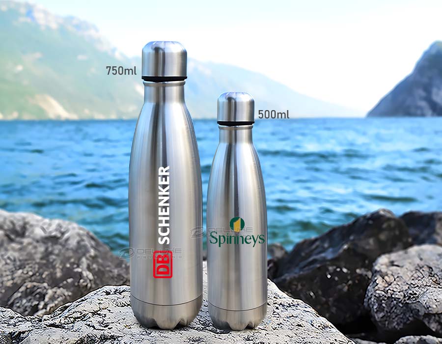 Silver Cooper Bottle Printing Oman