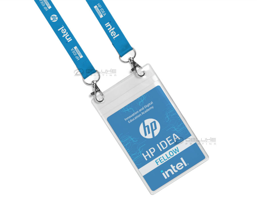 Double Metal Hook Lanyard Printing Oman
