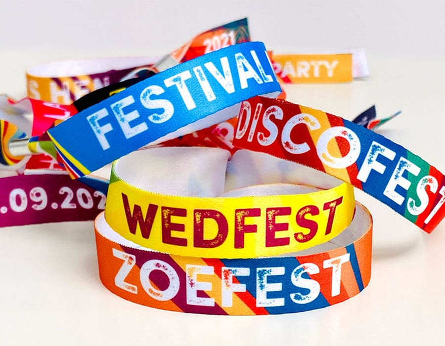 Fabric Wristbands Printing Oman