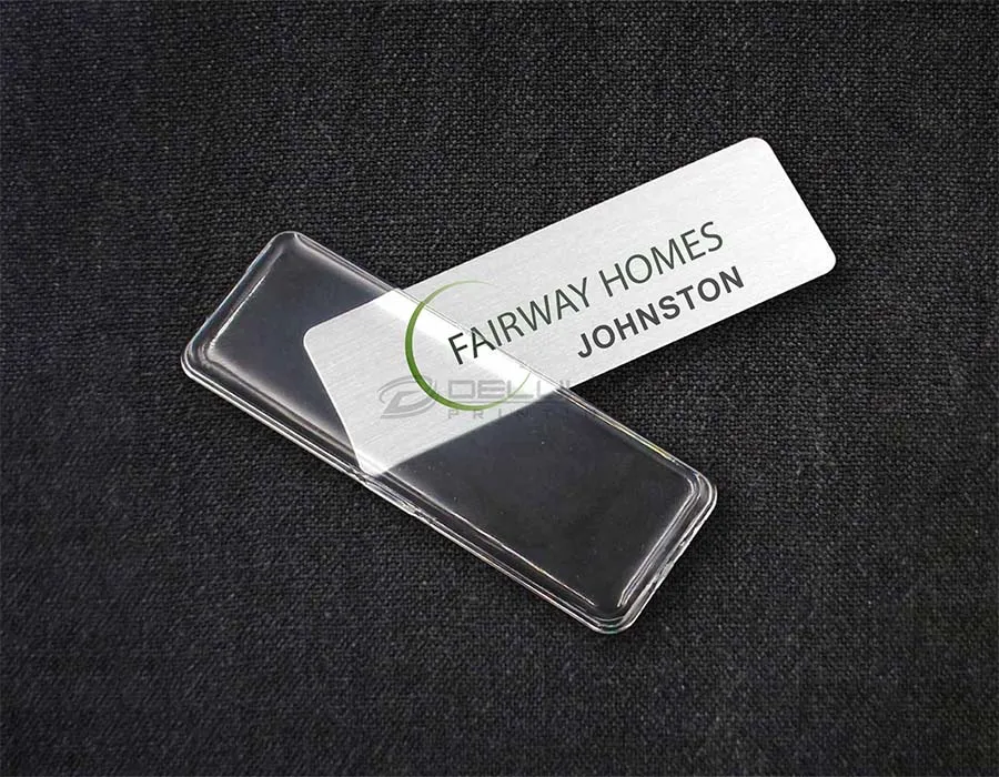Lens Cover Name Badges Oman