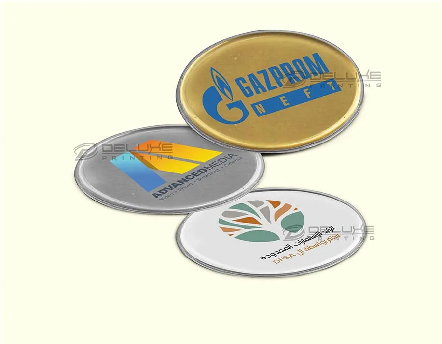 Lens Cover Name Badges Printing Oman