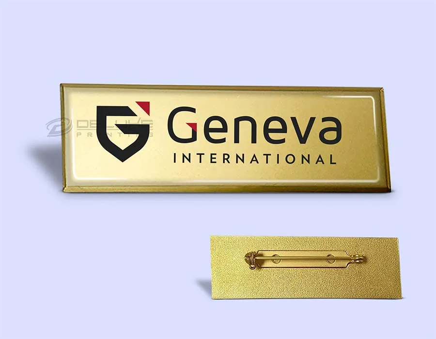 Metal Name Badges Printing Oman