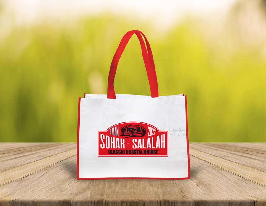 Non Woven Bags Landscape Branding Oman