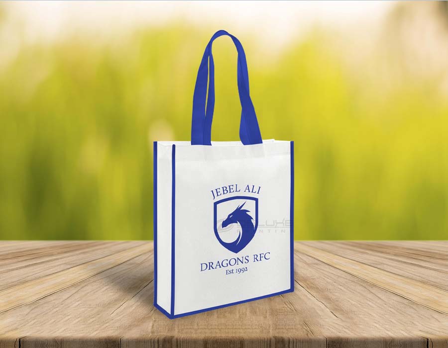 Non Woven Bags Portrait Branding Oman