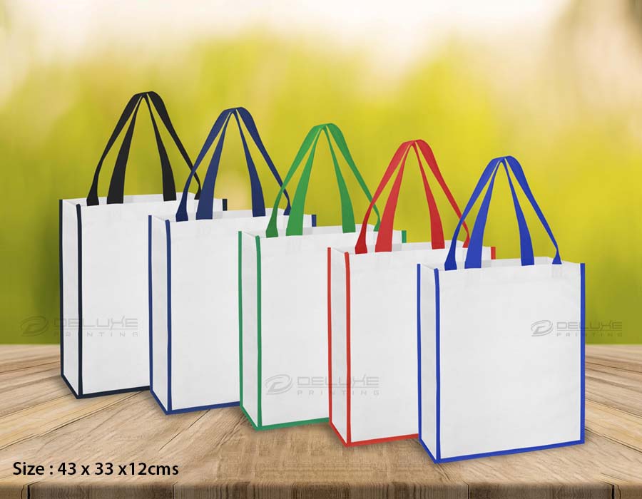 Non Woven Bags Portrait Printing Oman