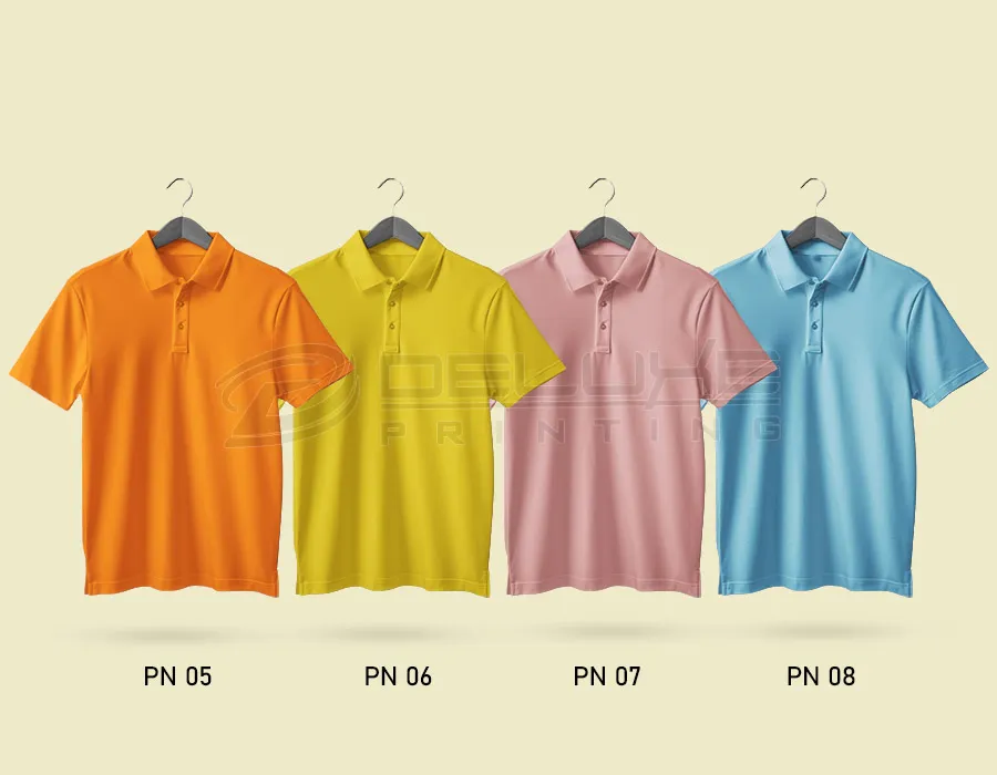 Polo Neck T-shirt Printing Oman