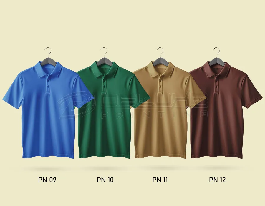 Polo Neck T-shirt Printing Oman