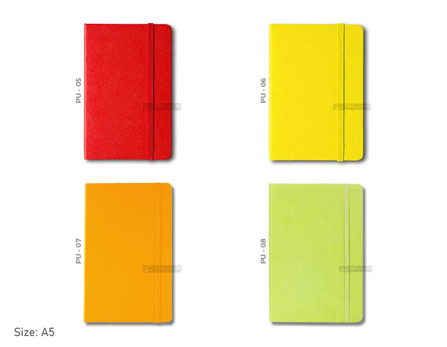 PU Notebook Colors