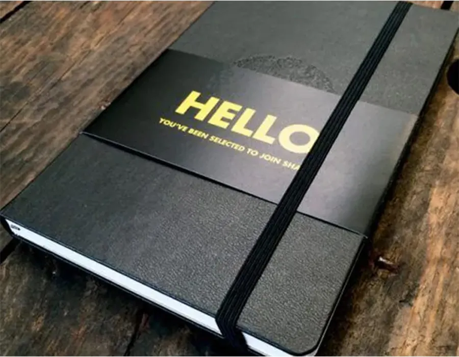 PU Notebooks Wraparound Printing Oman