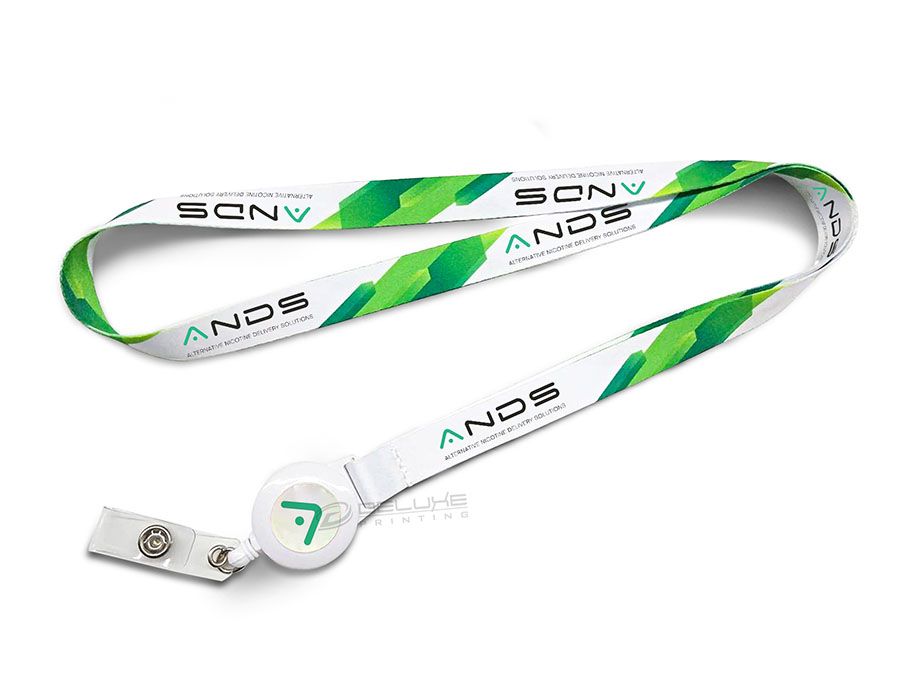 Reel Badge Lanyard Printing Oman
