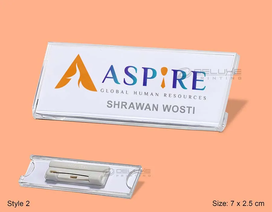 Reusable Name Badges Oman