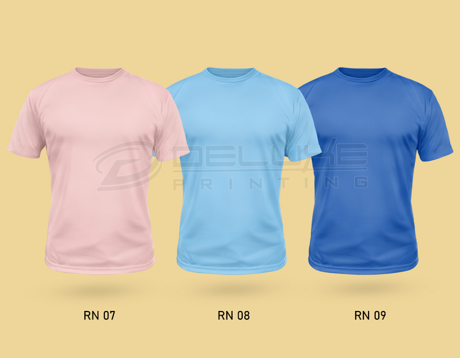 Round Neck T-shirt Printing Oman
