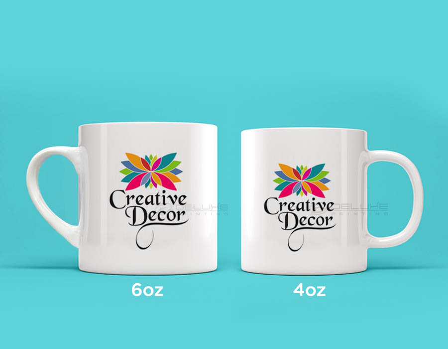 Inner and handle colored mug printing Oman