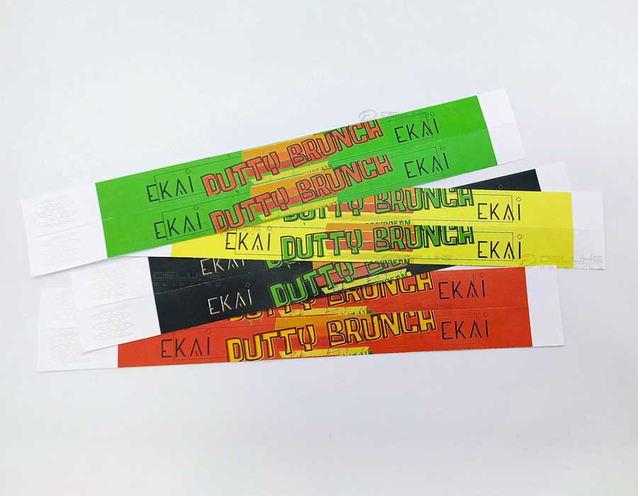 Tyvek Wristbands Customized Oman