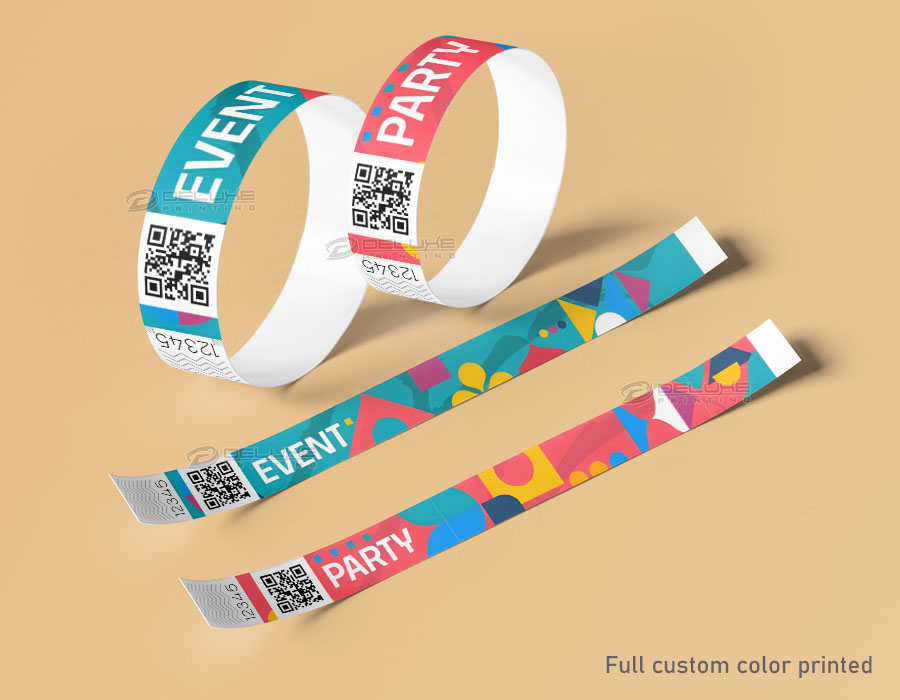 Tyvek Wristbands Printing Oman
