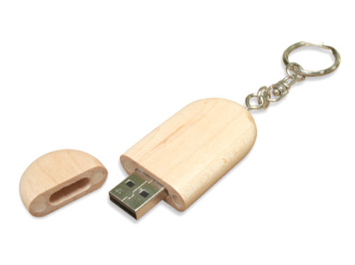 Wooden USB Key Chain Oman