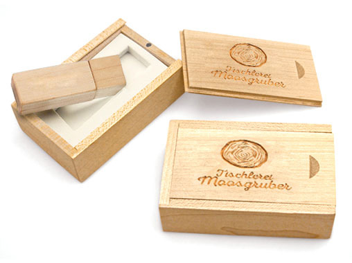 Wooden USB Packaging Oman