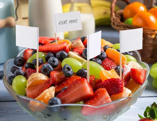Fruit Salad Toothpick Flags Oman