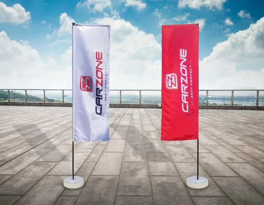 L-Shape Flags Oman