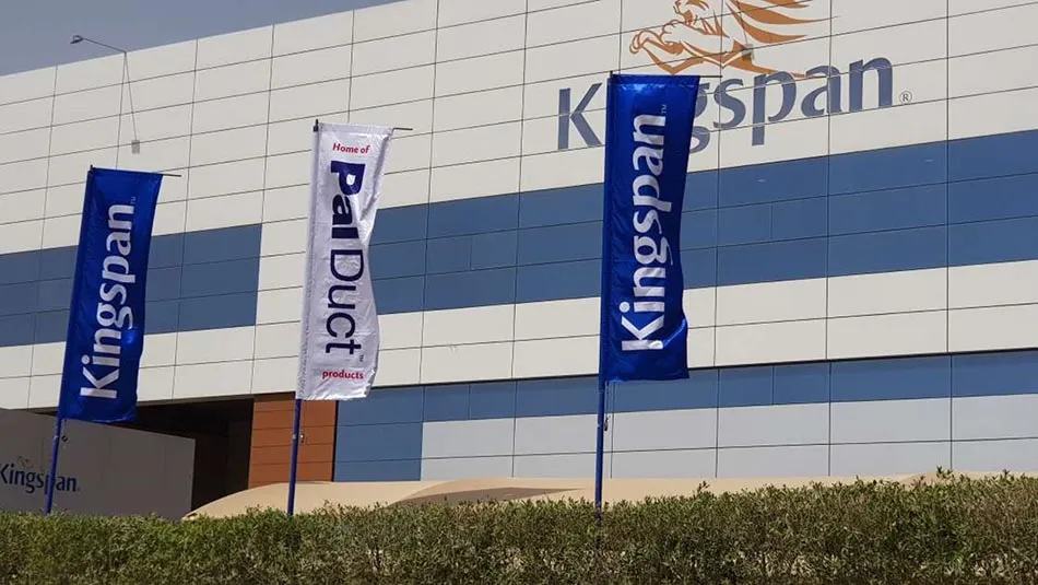L Shape Flags Printing Oman