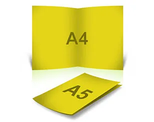 A4 to A5 Brochure Printing in Oman