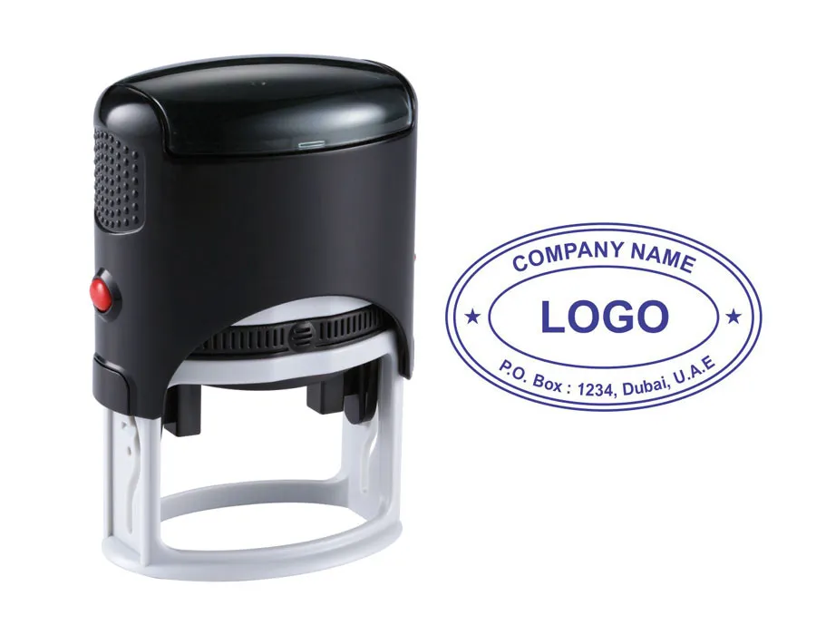 Oval Shape Stamp Oman