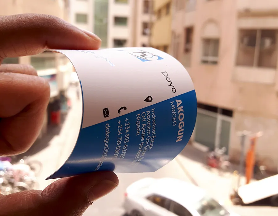 PVC Business Cards Oman