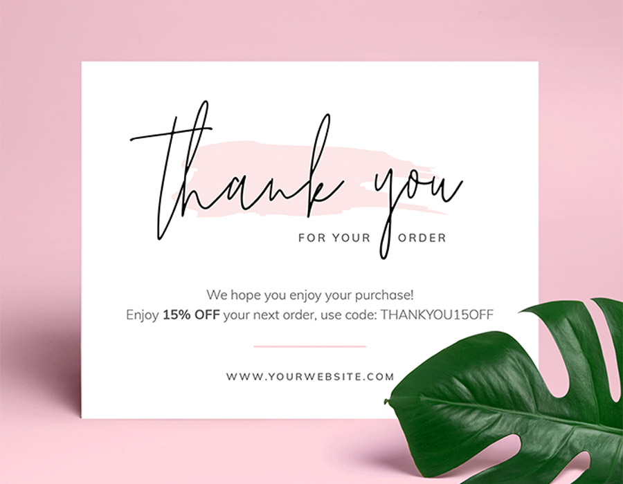 Thank You Cards Oman