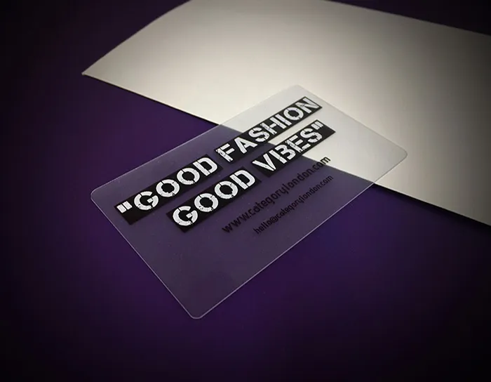 Translucent Business Cards Oman