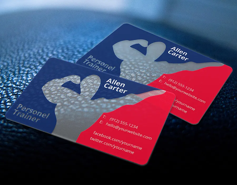 Frosted Business Cards Oman