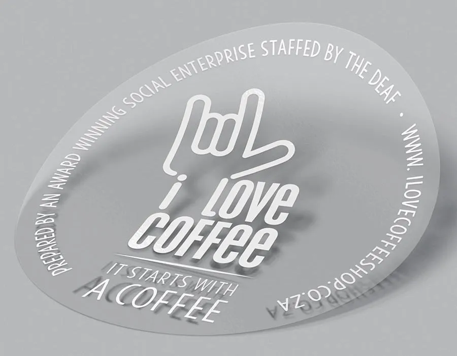 White Ink Sticker Oman